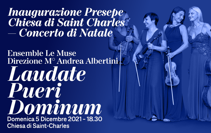 INAUGURAZIONE PRESEPE CHIESA DI SAINT CHARLES - Concerto di Natale