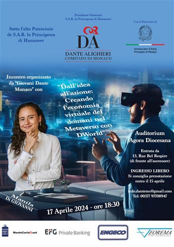 INCONTRO CON MANILA DI GIOVANNI: "Dall’idea all’azione"