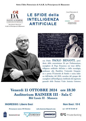 ANNULLATO! Conferenza "Le sfide dell'intelligenza artificiale"