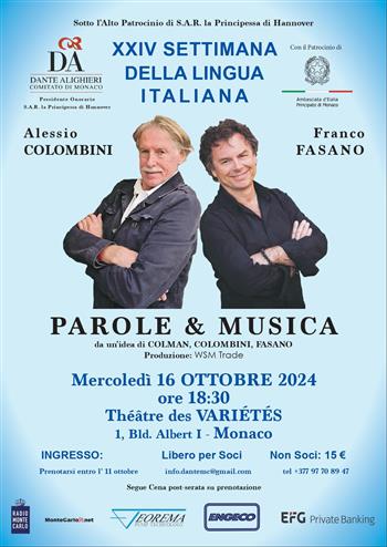 "Parole e Musica: la lingua italiana nella musica internazionale"