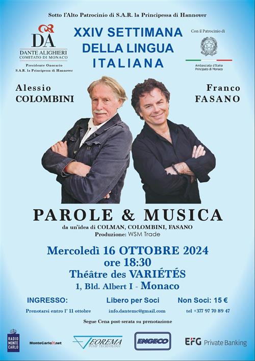 "Parole e Musica: la lingua italiana nella musica internazionale"