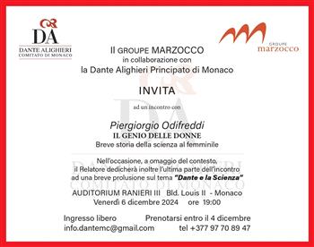 Conferenza: "Il Genio delle donne. Breve storia della scienza al femminile"