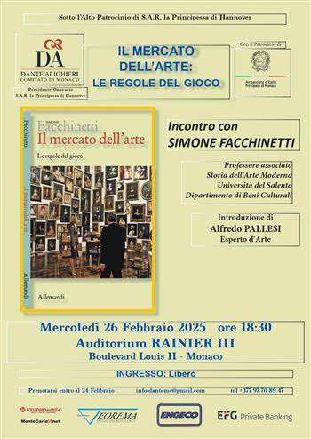 Conferenza "Il mercato dell'arte: le regole del gioco"