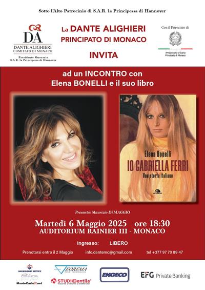 Incontro con Elena Bonelli e il suo libro "Io Gabriella Ferri"