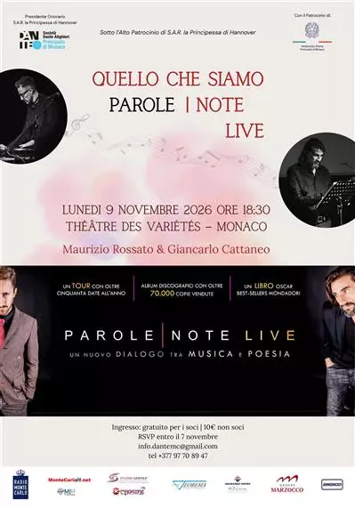 Spettacolo: "Quello che siamo" - Parole Note Live